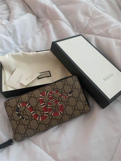 authenic vs replica gucci wallet|vintage Gucci wallet.